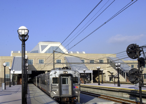 The Frank R. Lautenberg station at Secaucus Junction is a major rail hub for NJ Transit Rail